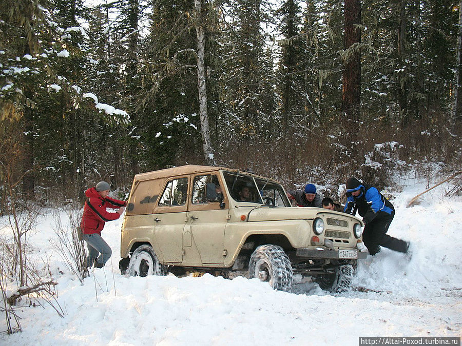 Проезжаем канаву
