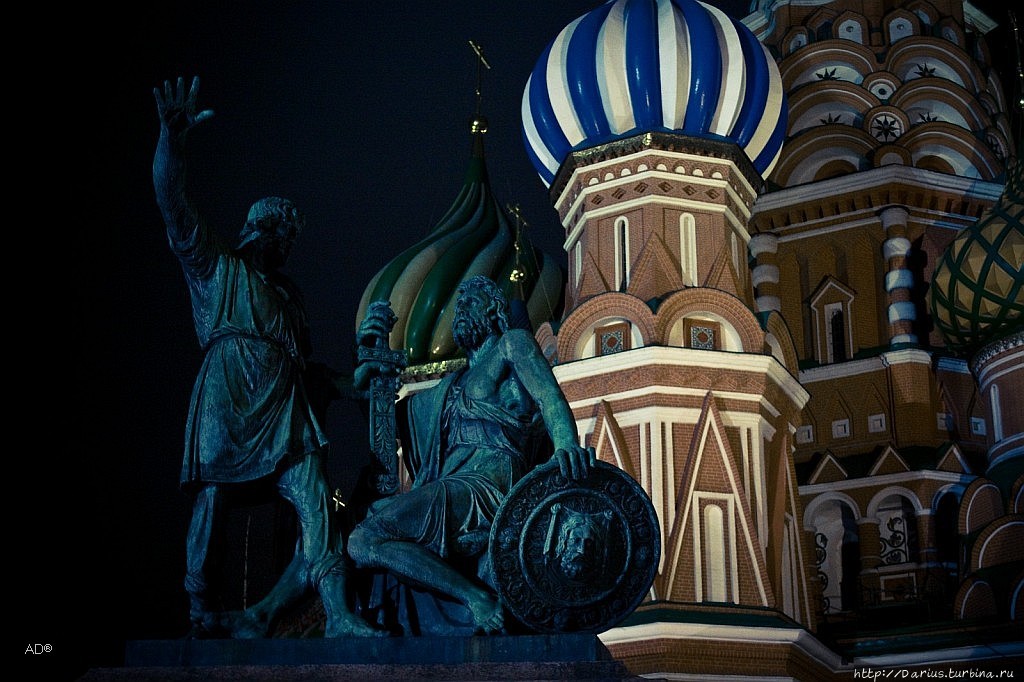 Прогулка по Москве (Красная Площадь — Храм Христа Спасителя) Москва, Россия