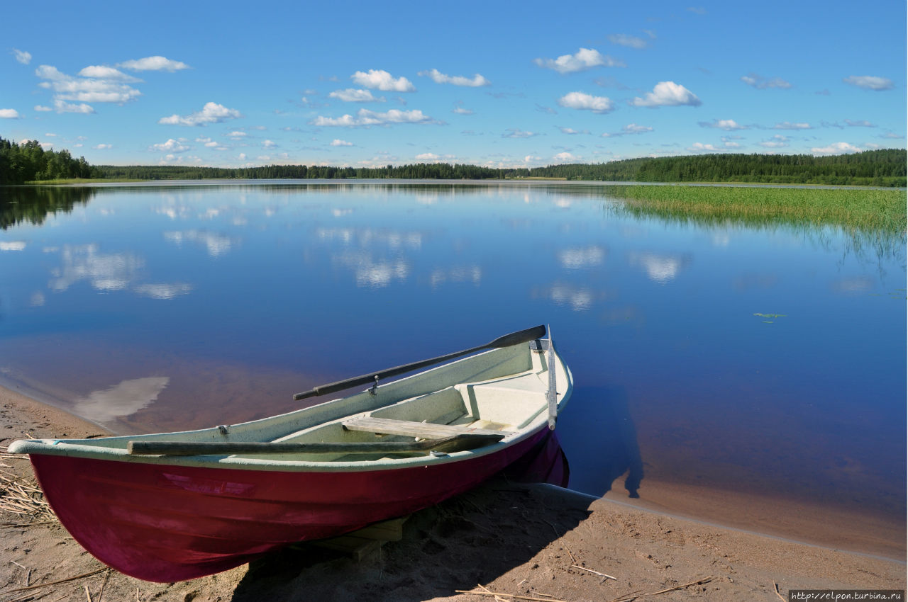 Озеро Онкивеси. Финляндия