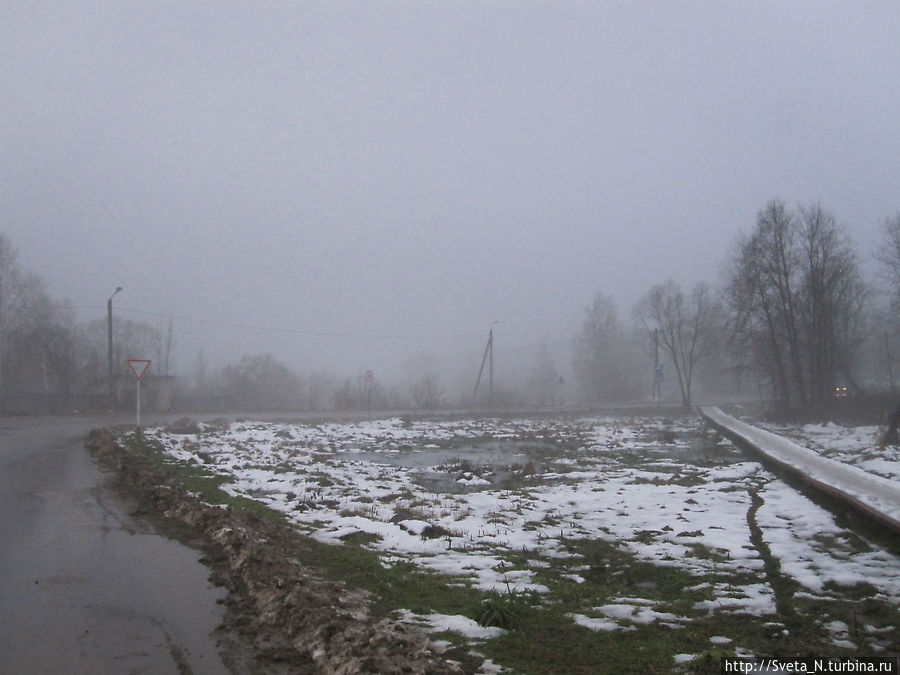 Туманный день Углич, Россия