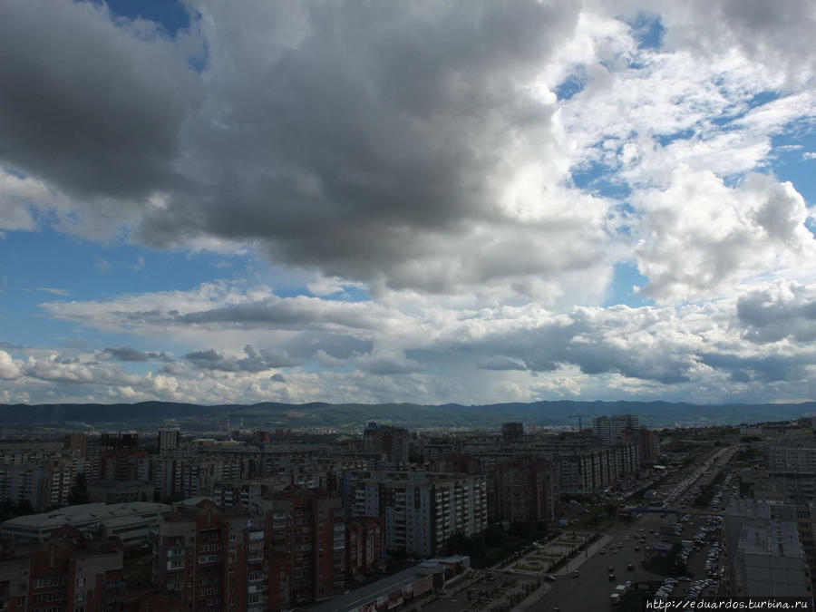 Очередной закат Красноярск, Россия