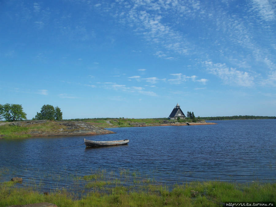 Остров вдали Кемь, Россия