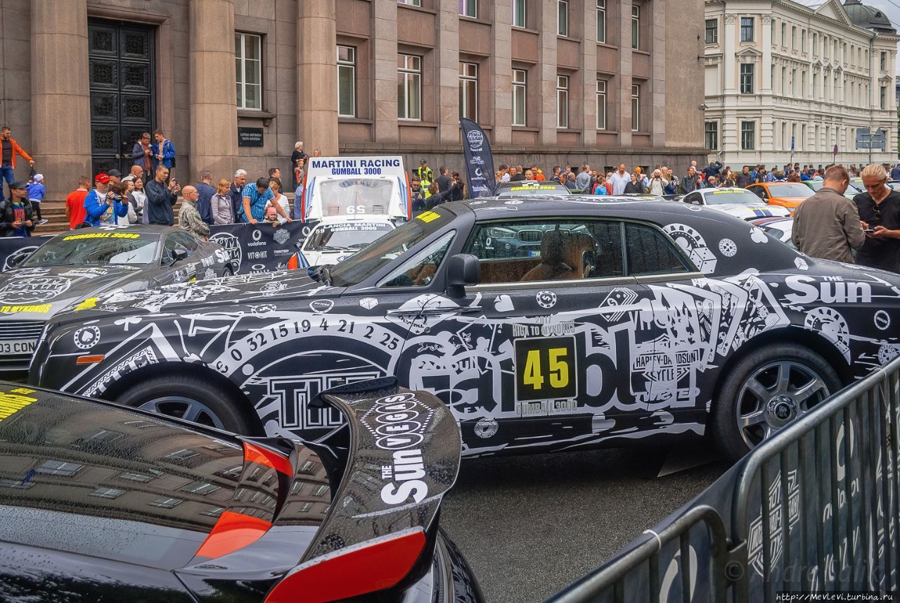 Ралли    Gumball 3000 Рига, Латвия