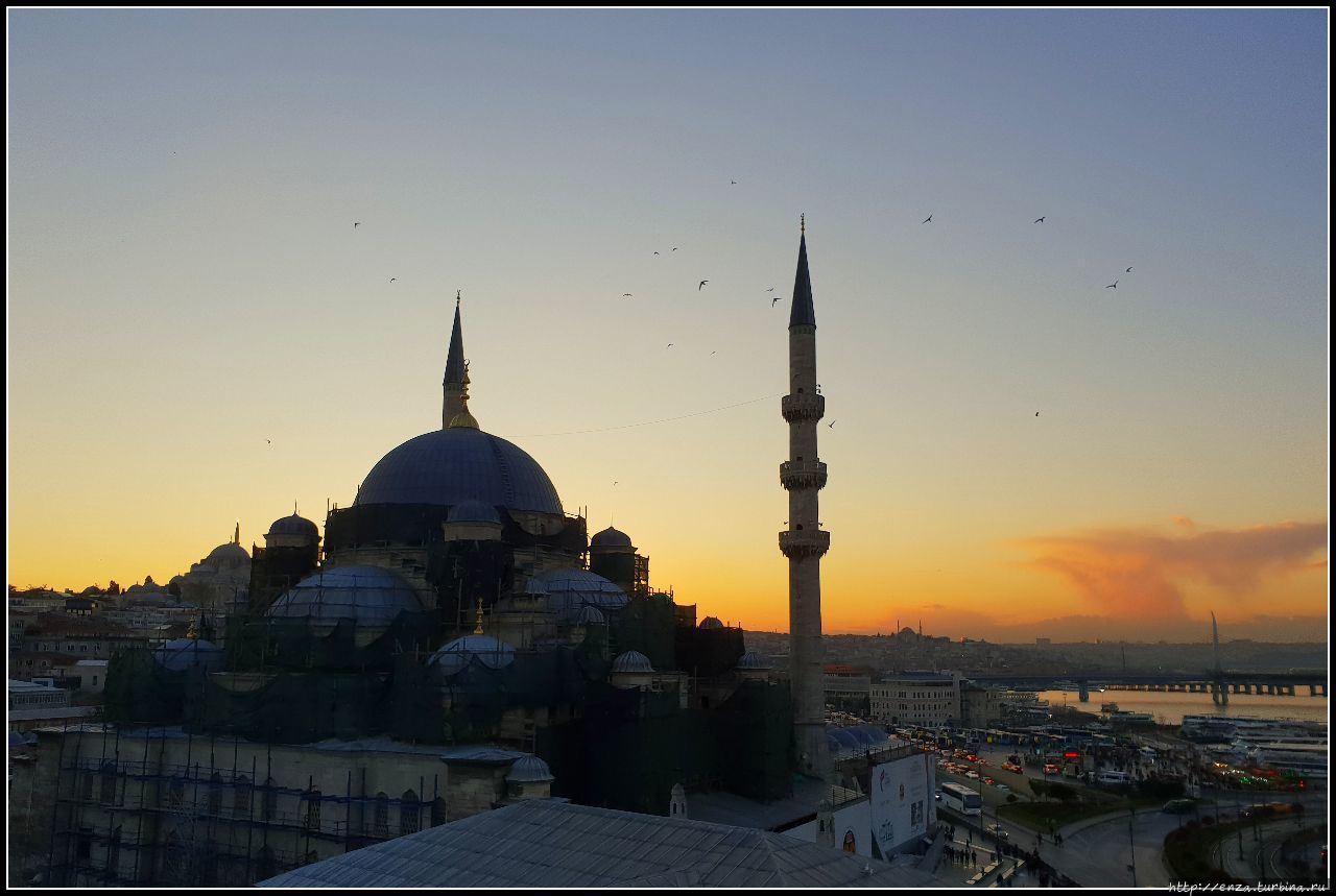 Широкий угол или панорамы Стамбула Стамбул, Турция