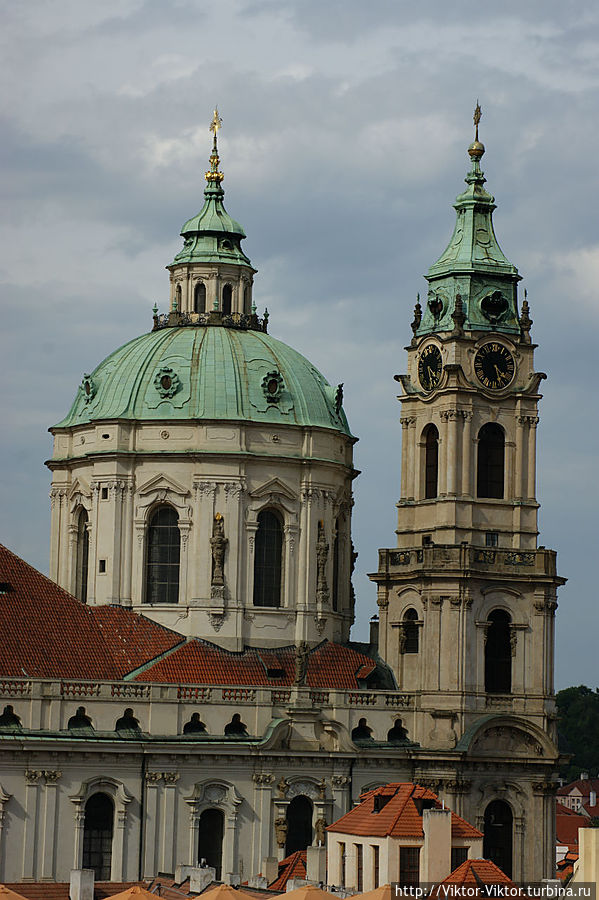 Башня собора Святого Микулаша Прага, Чехия
