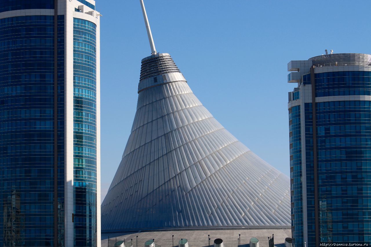 Столица степи Астана - казахский Цельноград