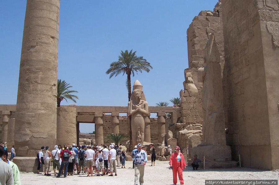 Карнакский Храм Луксор, Египет