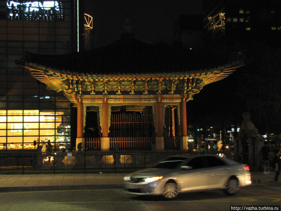 Вечерний Сеул. Сеул, Республика Корея