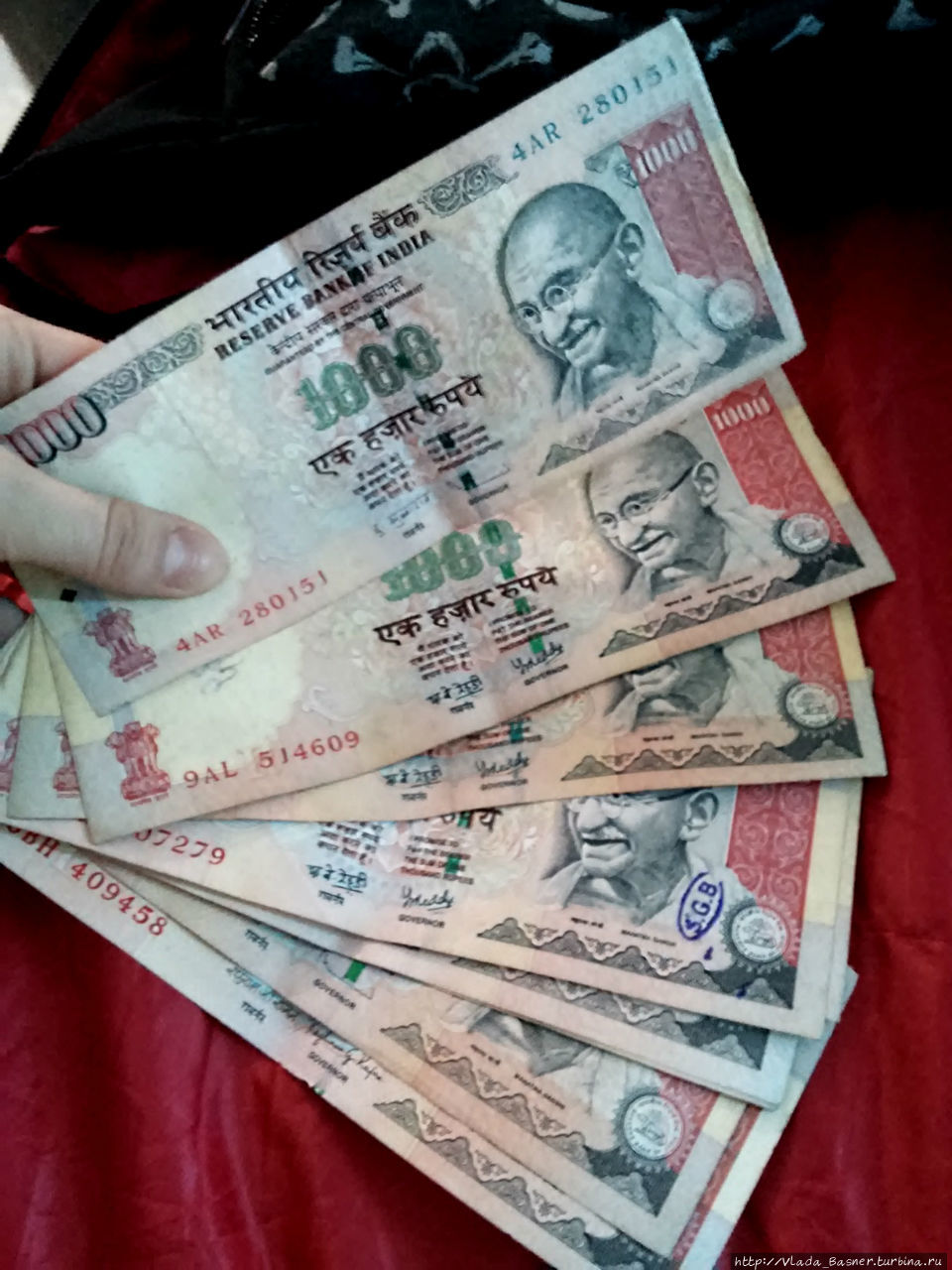 индийские рупии Индия