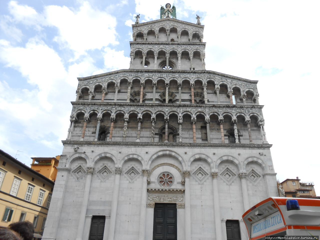Исторический средневековый центр города Lucca