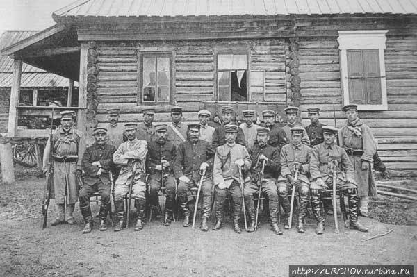 Японцы во Владимировке 1905 г. Фото из интернета. Южно-Сахалинск, Россия