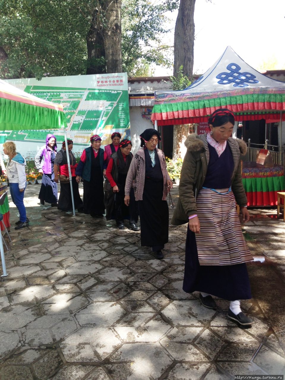 Норбулинка Дворец Лхаса, Китай