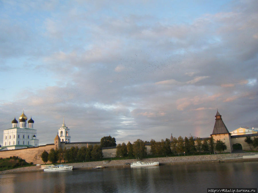 Псков-самая большая крепость Европы Псков, Россия