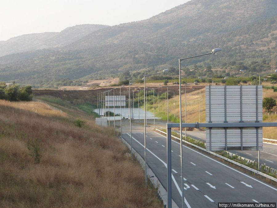 Греция: дороги и водители Греция