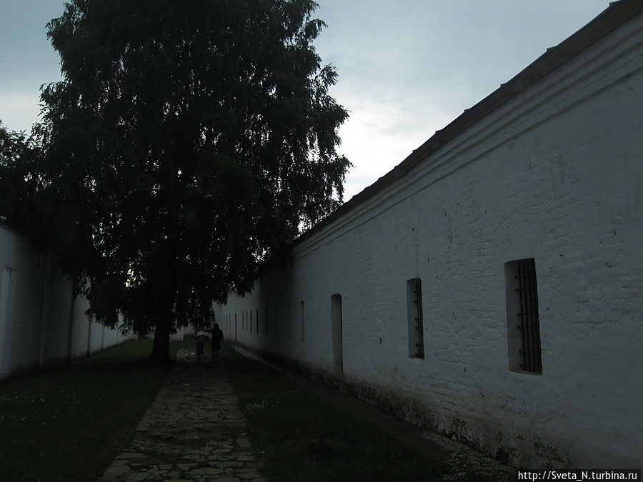 Прогулочный двор тюремного корпуса. Спасо-Евфимиев монастырь Суздаль, Россия