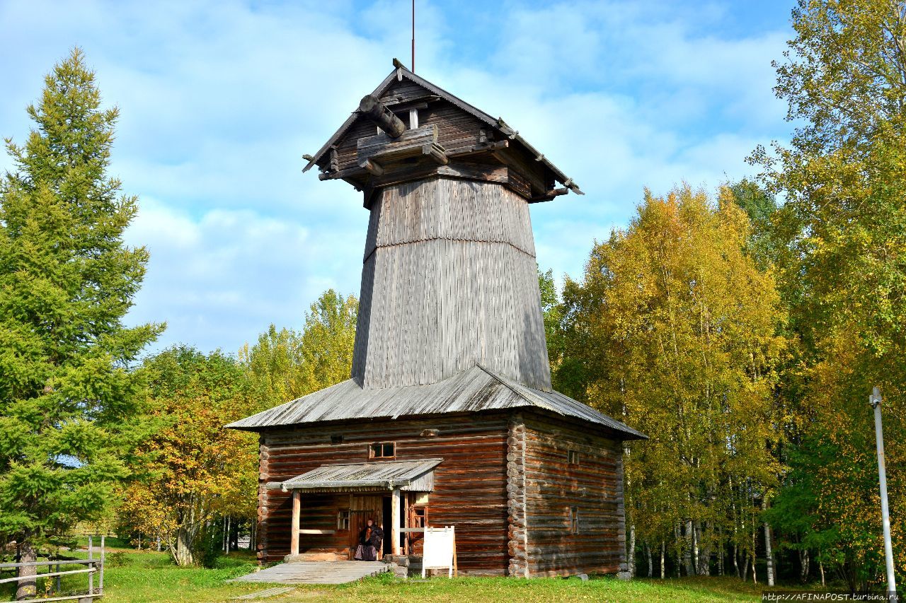 Городе находится музей деревянного зодчества