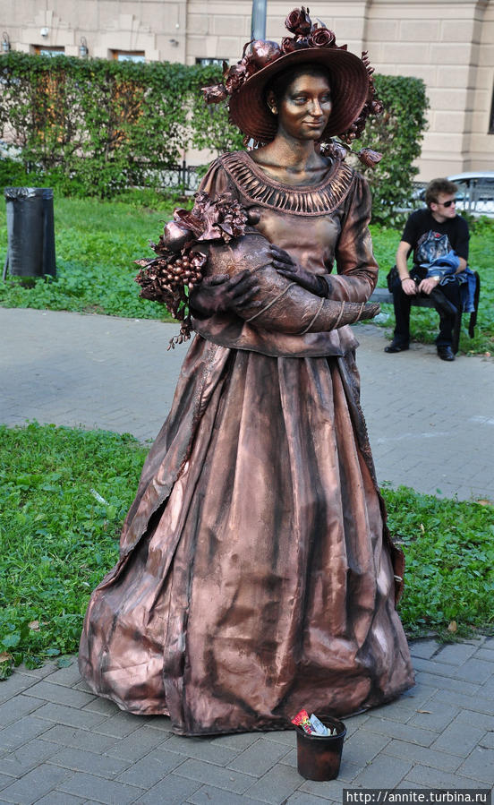 Ожившие скульптуры в городе-празднике Нижний Новгород, Россия