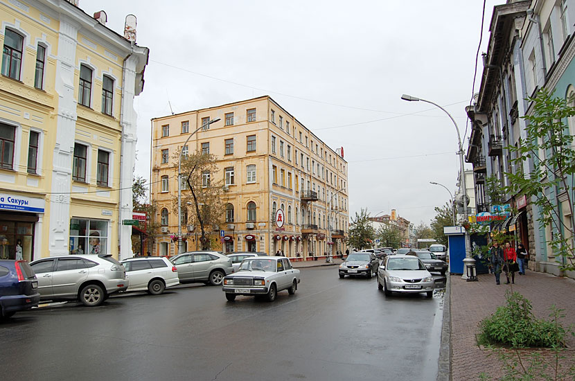 Где-то в центре Иркутска