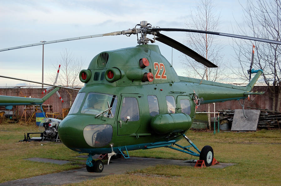 Вертолет Ми-2 Рига, Латвия