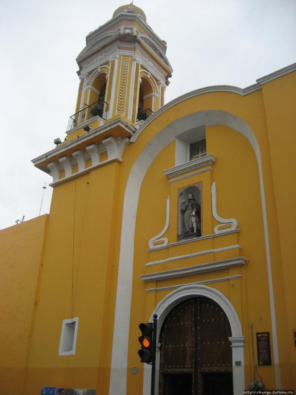 Церковь и больница Сан-Роке Пуэбла, Мексика