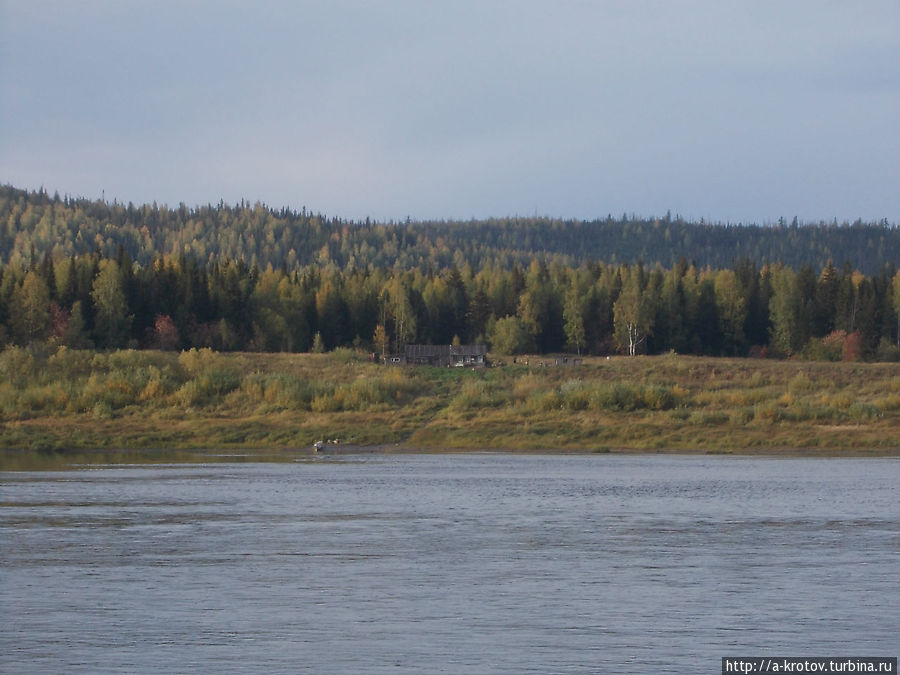 Енисей. Туруханск, Россия