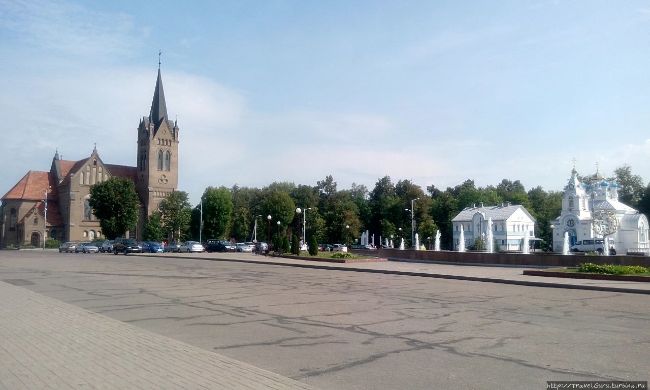 Вилейка Центральная площадь