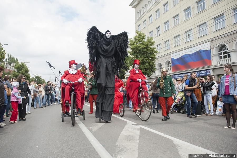 Парад уличных театров в Воронеже Воронеж, Россия