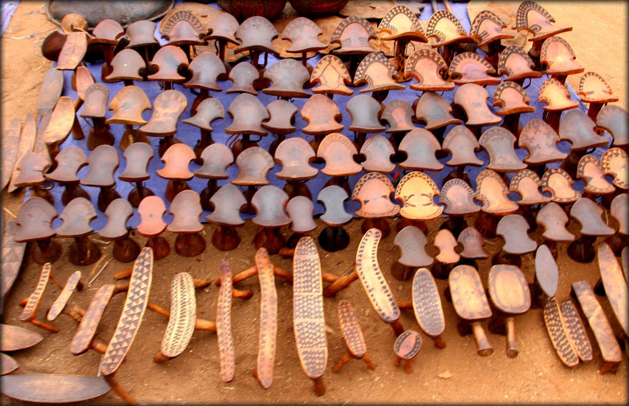 Димека — рынок народов хамер и бенна Димека, Эфиопия