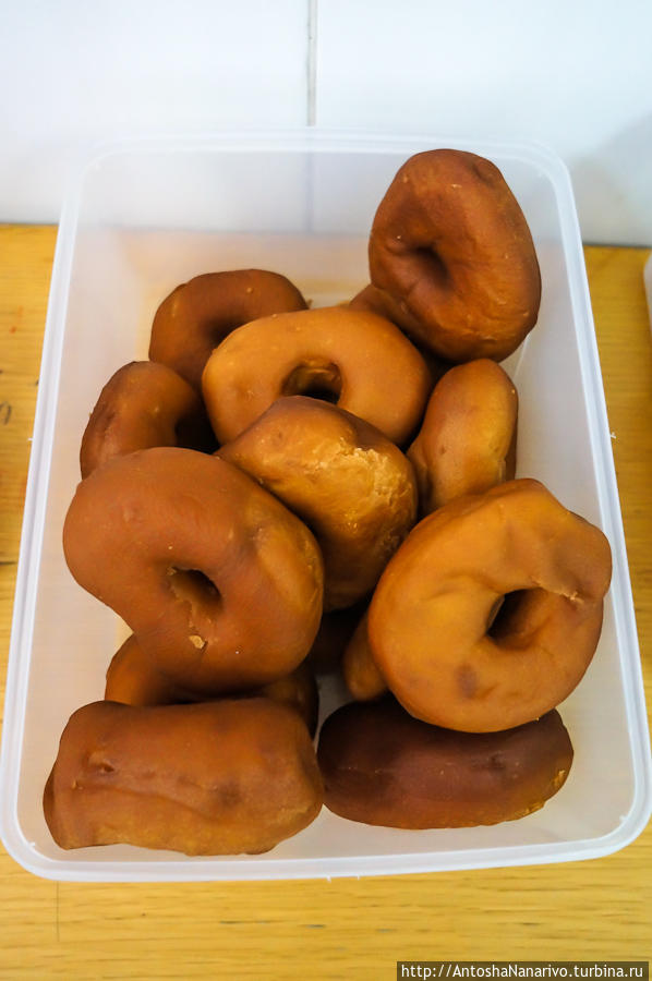 Пончики, называются мандази. Кигали, Руанда