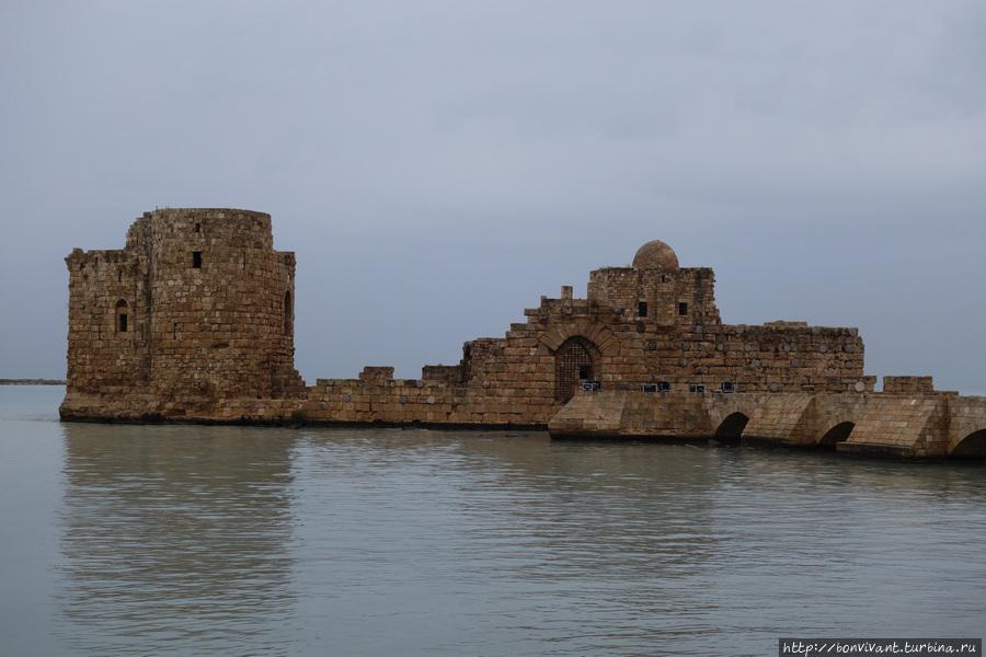 Крепость в Сидоне Ливан