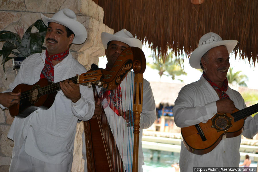 Народные музыканты марьячи Штат Кинтана-Роо, Мексика