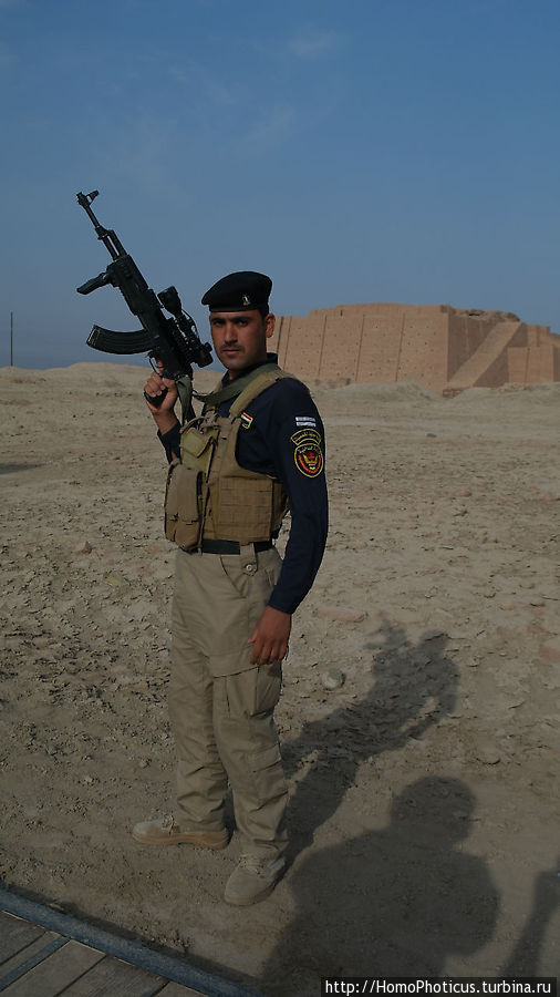 Ох, рано встает иракская охрана! Ирак
