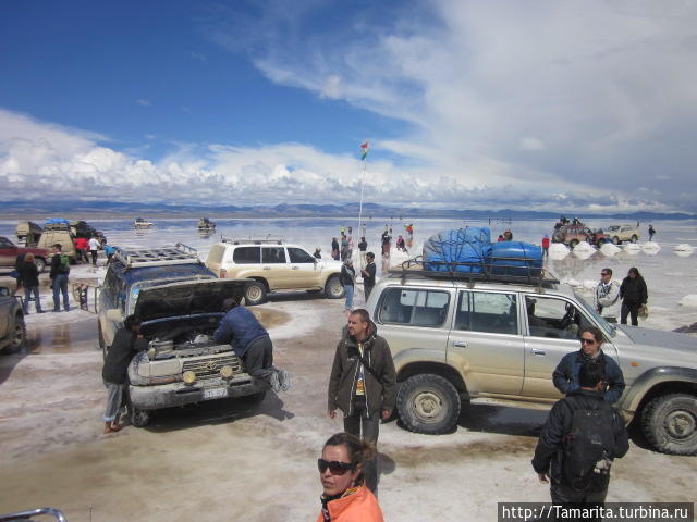 Солончак Уюни и его соляной отель Уюни, Боливия