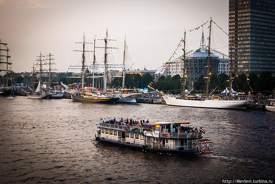 Международная парусная регата «The Tall Ships Races 2013» Рига, Латвия