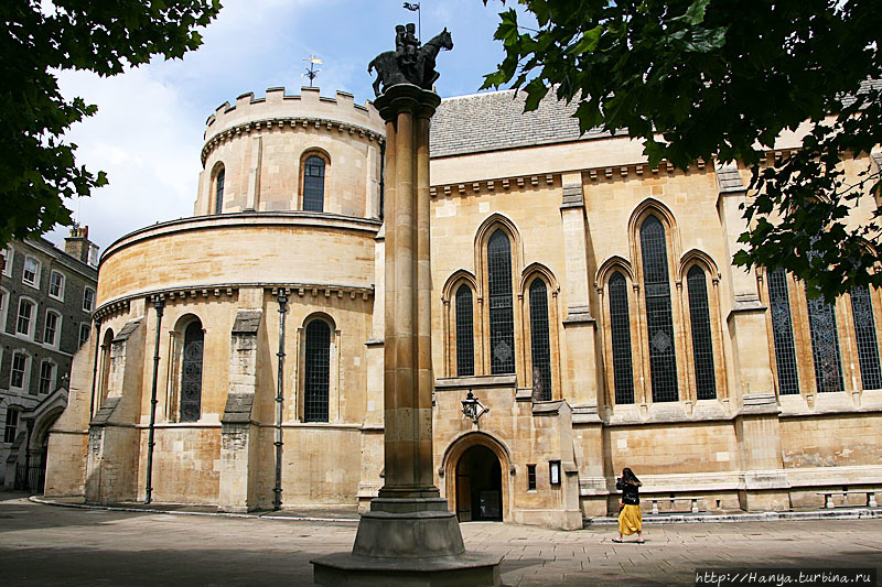 Temple Church в Лондонском Сити. Фото из интернета Лондон, Великобритания