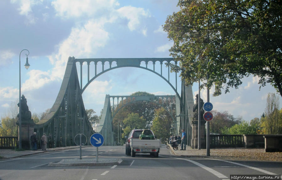 Мост Глинике — шпионский мост Потсдам, Германия
