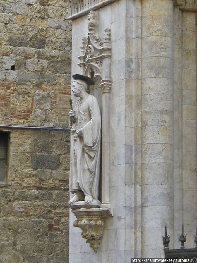 Сиена. Ратуша, башня, часовня Сиена, Италия