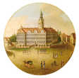 Герцогская Резиденция в Вольфенбюттеле. Акварель 1820 г.
