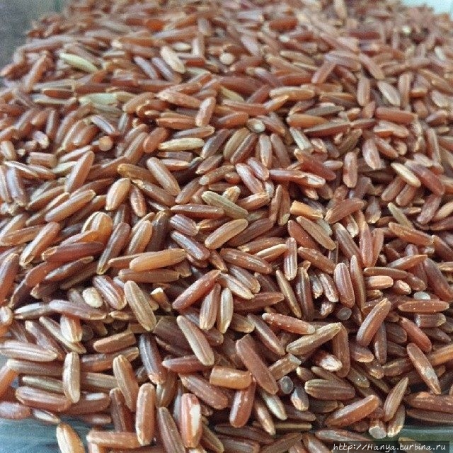 Red rice. Бутан красный рис. Красный рис. Бутанский рис. Афганский рис красный.