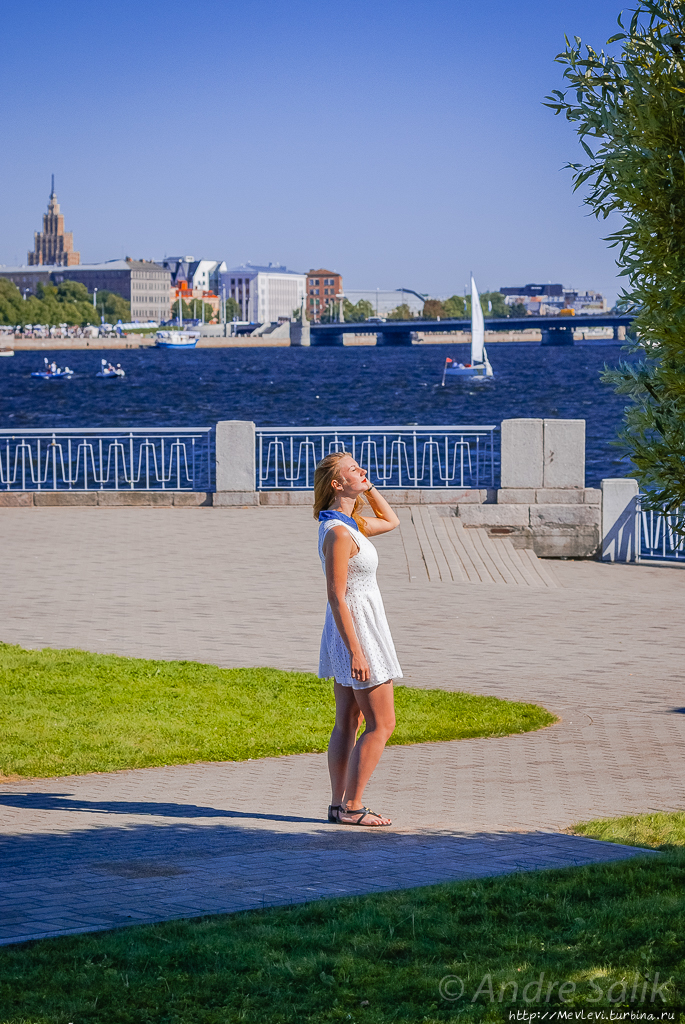 Праздник Риги 2015. парусная регата на Даугаве. Рига, Латвия