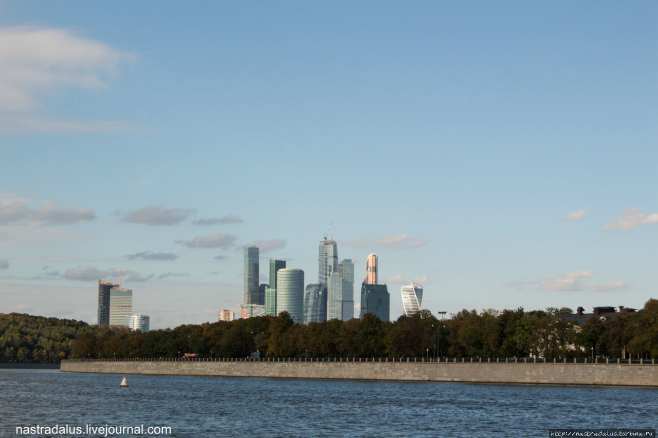 Осенние Воробьёвы горы Москва, Россия