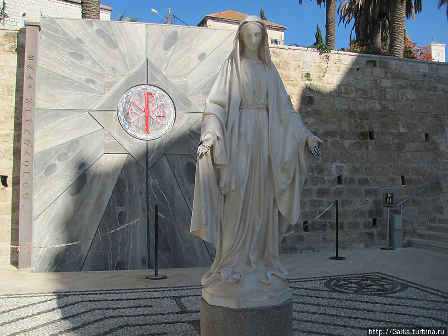 Дева Мария. Назарет, Израиль