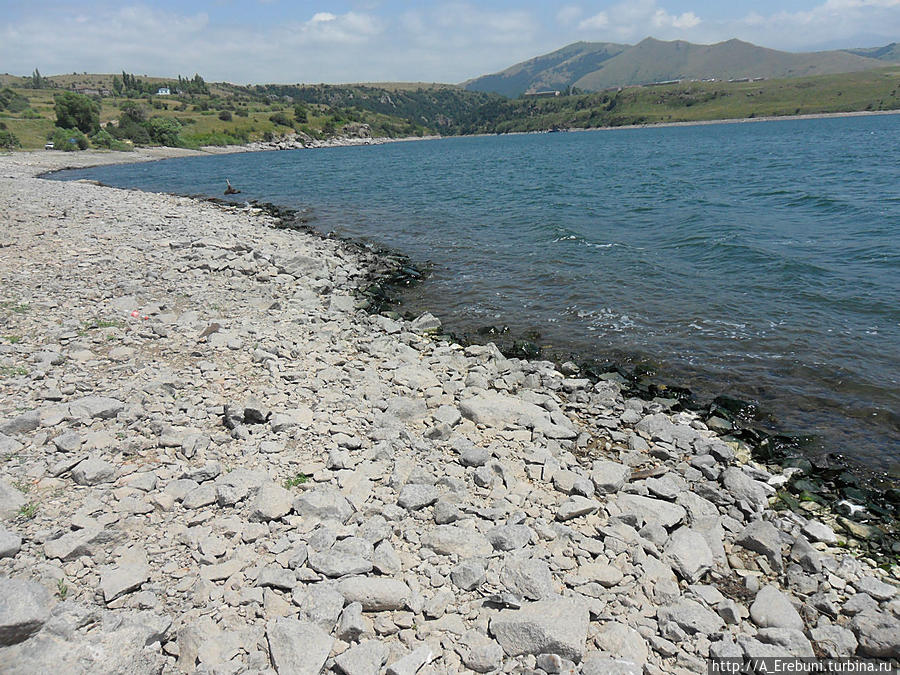 На Кечутском водохранилище Джермук, Армения