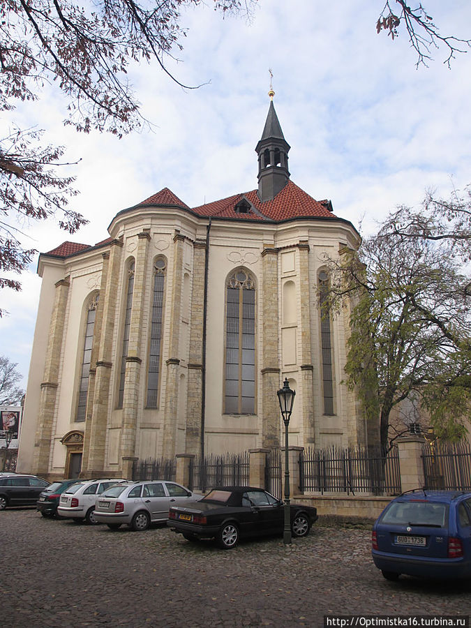 Костел Святого Роха на территории Страговского монастыря Прага, Чехия