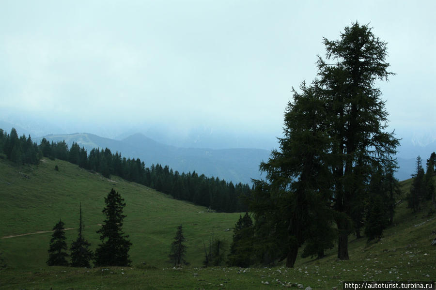 Виллахская Альпенштрассе, пеший маршрут на перевал Добрач Виллах, Австрия