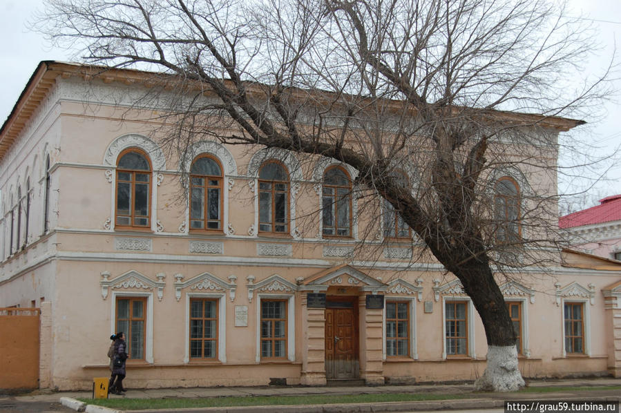 Дом, где размещалась ЧК в 1919 году Уральск, Казахстан