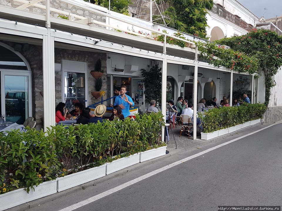 Ресторан Мэдитэрранэо в Позитано / Ristorante Mediterraneo Positano