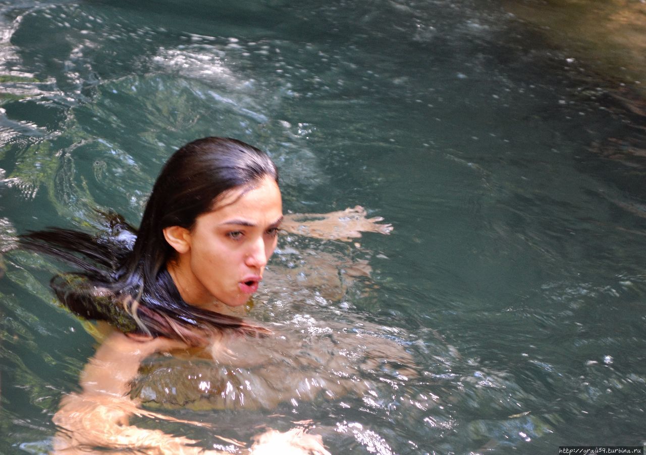 Водопад Тургут / Der Wasserfall Şelale von Turgut