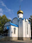 ...а также построенный в 2003 году храм в честь иконы пресятой богородицы Владимирской,...