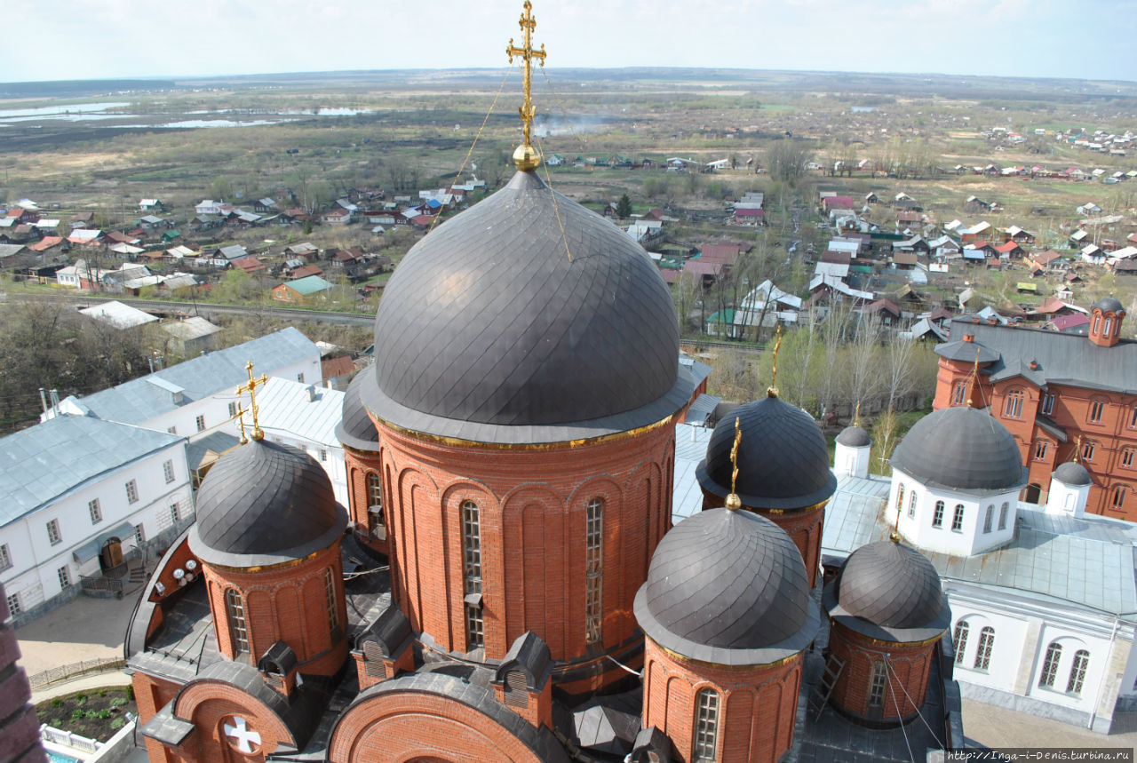 Свято-Троицкий мужской монастырь. Вид с колокольни